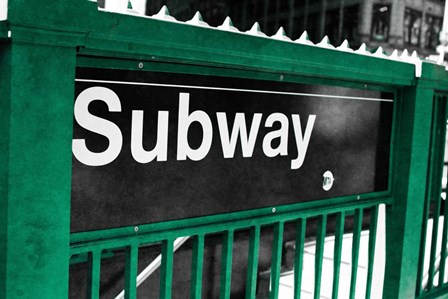 Subway by Susan Bryant art print