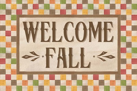 Fall Farms-Welcome Fall by Tara Reed art print