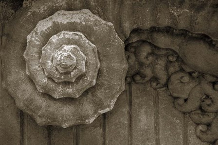 Architecture Detail in Sepia V by Laura Denardo art print