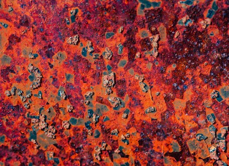 Rust Abstract by Zandria Muench Beraldo / Danita Delimont art print