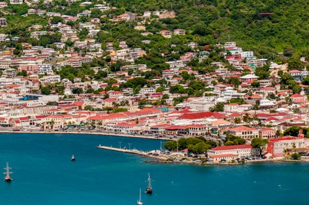 Charlotte Amalie, St Thomas, US Virgin Islands by Michael DeFreitas / Danita Delimont art print