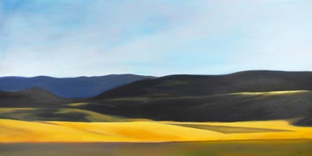 Landforms by Carolyn Caldwell art print