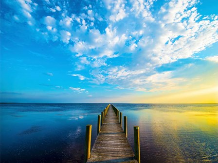 Boardwalk by Steve Vaughn art print