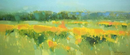 Meadow - Panel by Vahe Yeremyan art print