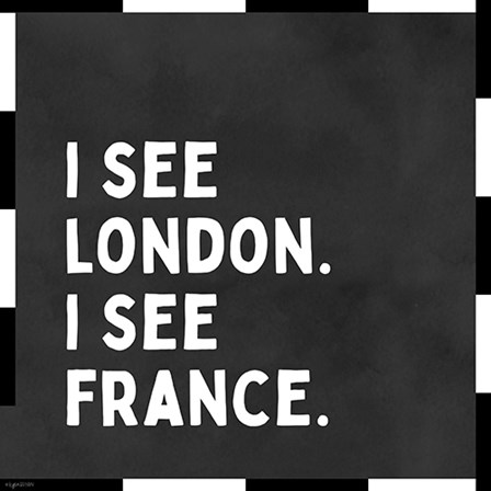 I See London by Kyra Brown art print