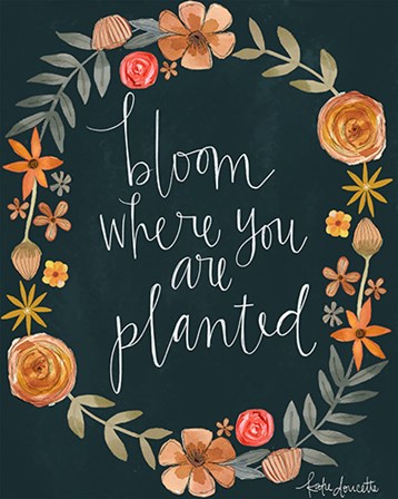 Bloom by Katie Doucette art print