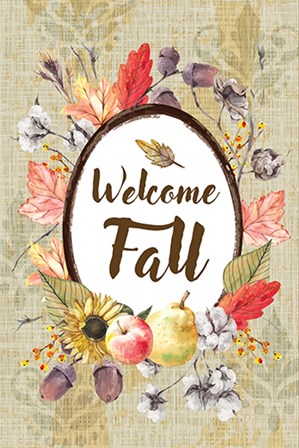 Welcome Fall by ND Art &amp; Design art print