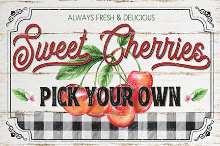 Sweet Cherries by Jennifer Pugh art print