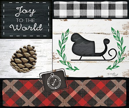 Joy to the World by Jennifer Pugh art print