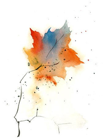 Fall Leaves III by Olga Shefranov art print