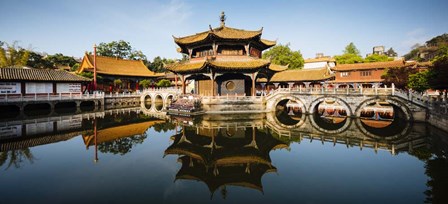 Yuantong Buddhist Temple, Kunming, China by Panoramic Images art print