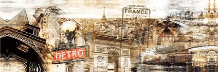 Visiting France by Bresso Sola art print