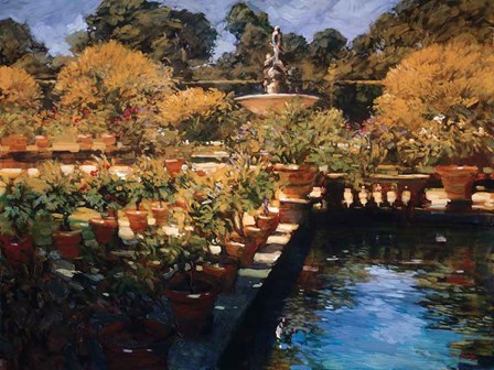 Boboli Gardens - Florence by Philip Craig art print