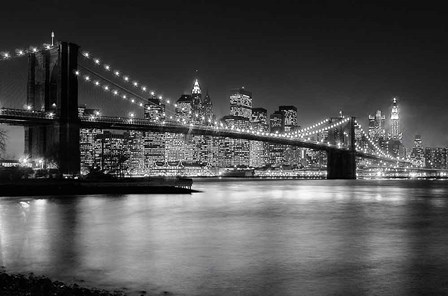 NYC Nights by Nina Papiorek art print