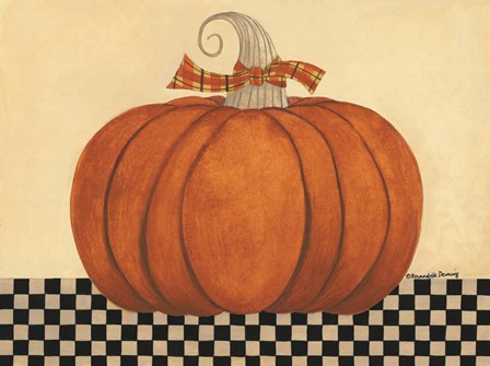 Russet Pumpkin by Bernadette Deming art print