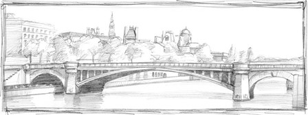 Pont de Notre Dame by Ethan Harper art print