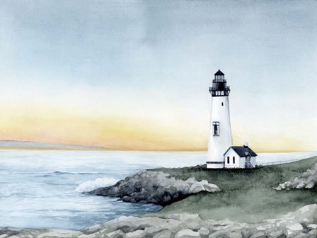 Lighthouse Bay II by Grace Popp art print