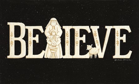 Believe by Deb Strain art print