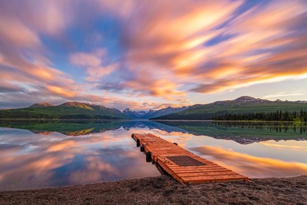 Alaska Lodge by Bruce Getty art print