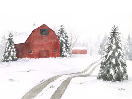 Evergreen Farm II by Grace Popp art print