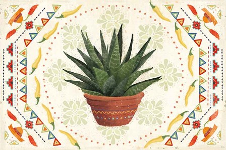 Tex Mex Fiesta II by Veronique Charron art print