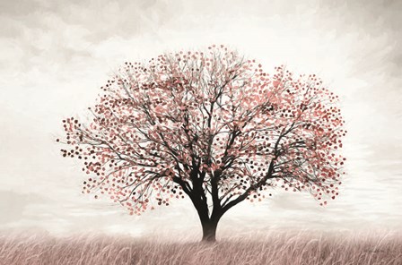 Rose Gold Tree by Lori Deiter art print