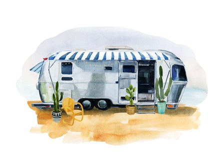 Happy Camper II by Annie Warren art print