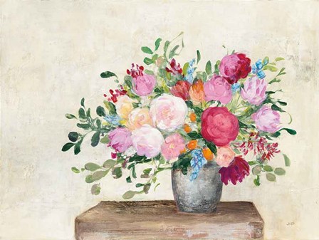 Farmhouse Bouquet by Julia Purinton art print