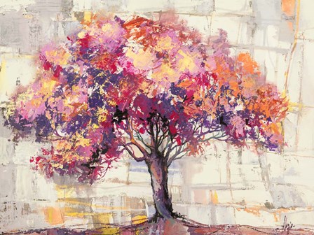 Albero dei Colori by Luigi Florio art print