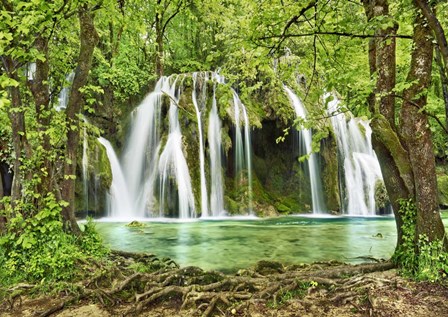 Cascade des Tufs (Alps, French Jura) by Frank Krahmer art print