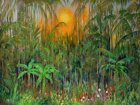 Jungle by Sandra Francis art print