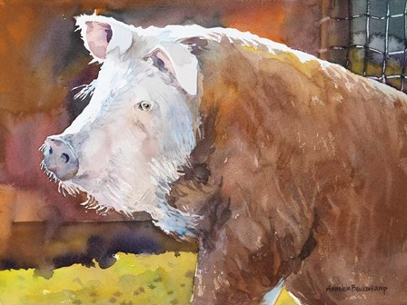 Farmers Hog by Annelein Beukenkamp art print