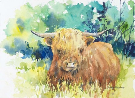Steer I by Annelein Beukenkamp art print