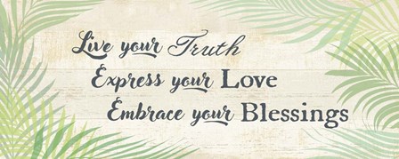 Embrace your Blessings by Art Licensing Studio art print