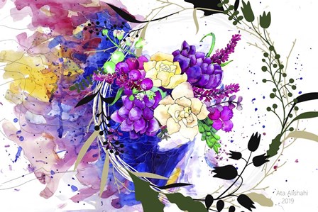 Pain 4 by Ata Alishahi art print