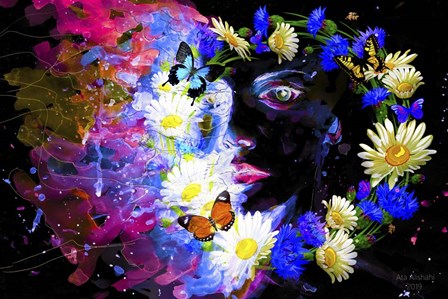 Dreamy Mind 4 by Ata Alishahi art print