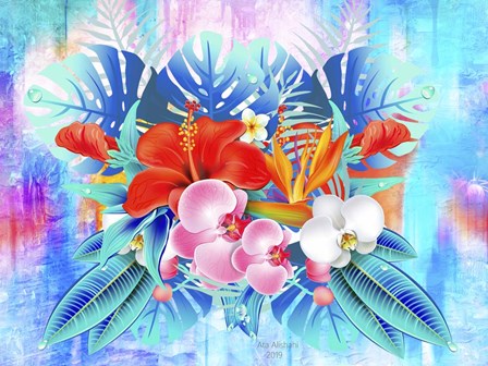 When I Feel 8 by Ata Alishahi art print