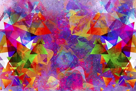 My Colorful Mind 14 by Ata Alishahi art print