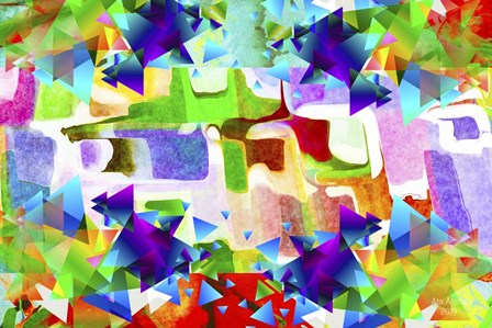 My Colorful Mind 17 by Ata Alishahi art print