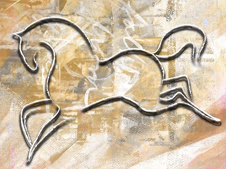 Horse by Ata Alishahi art print