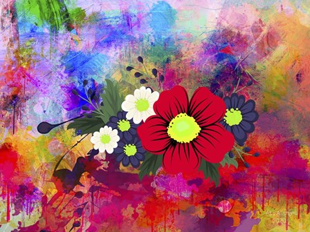 Sea Of Colors 8 by Ata Alishahi art print