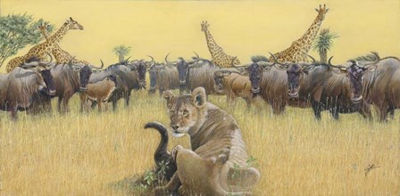 Late For Supper by Durwood Coffey art print