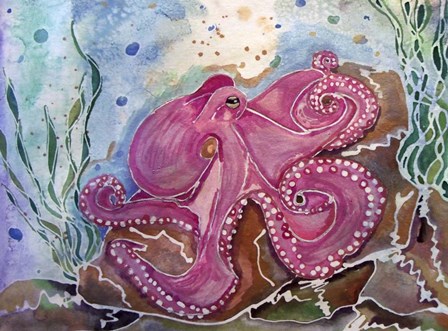 OctopiLullaby by Lauren Moss art print