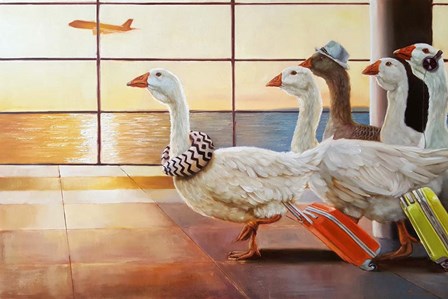 First Class Migration by Lucia Heffernan art print