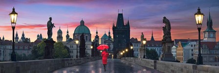 Dawn at Charles Bridge by Lee Sie art print