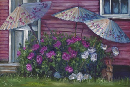 Fashionably Shady by Marnie Bourque art print