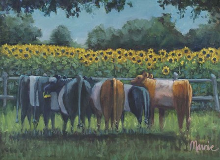 Huddle Summer by Marnie Bourque art print