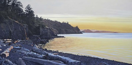 Last Beach by Ron Parker art print