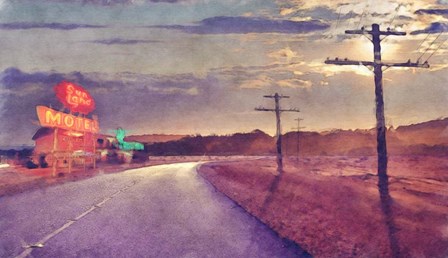 Last Motel by Noah Bay art print