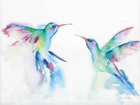 Hummingbirds I by Aimee Del Valle art print